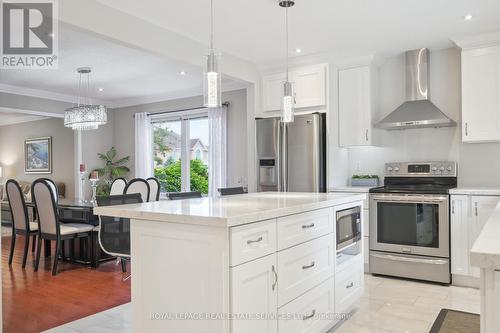 1452 Gibson Drive, Oakville, ON - Indoor Photo Showing Kitchen With Upgraded Kitchen