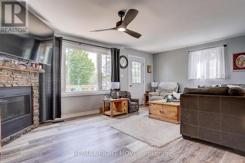 447 Sundial Drive, Orillia, ON - Indoor With Fireplace