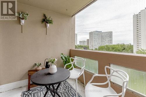 802 - 3590 Kaneff Crescent, Mississauga, ON - Outdoor With Balcony With Exterior