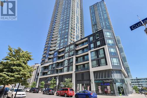 3408 - 510 Curran Place, Mississauga, ON - Outdoor With Facade
