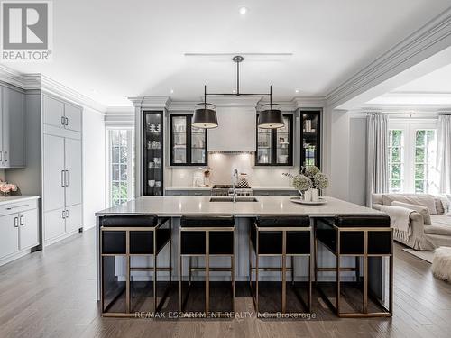 393 Maple Grove Drive, Oakville (Eastlake), ON - Indoor Photo Showing Kitchen With Double Sink With Upgraded Kitchen