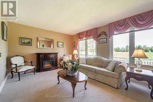 796 Thistle Down Court, Mississauga, ON - Indoor Photo Showing Living Room With Fireplace