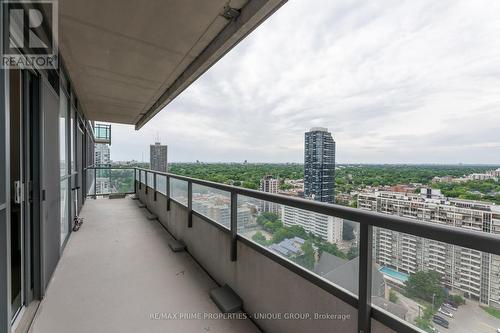 2003 - 25 Broadway Avenue, Toronto, ON - Outdoor With Balcony With View With Exterior