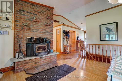 371 Sturgeon Point Road, Kawartha Lakes, ON - Indoor With Fireplace