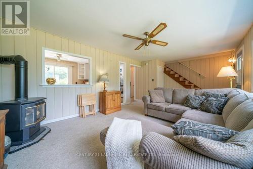 10 Cowan Road, Prince Edward County, ON - Indoor Photo Showing Living Room With Fireplace