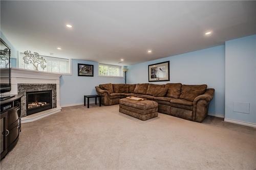 5264 Woodhaven Drive, Burlington, ON - Indoor With Fireplace
