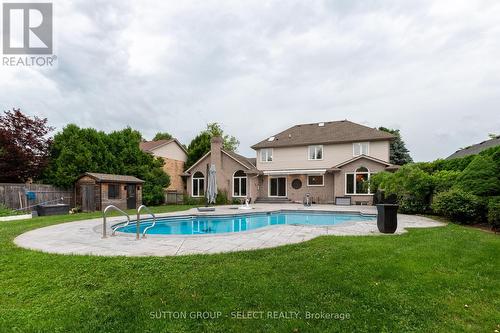 39 Kirk Drive, London, ON - Outdoor With In Ground Pool With Backyard With Exterior