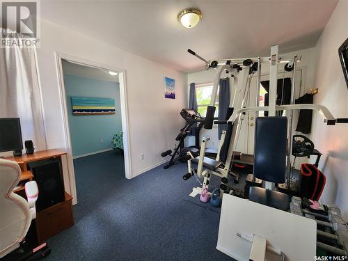 136 5Th Street Ne, Weyburn, SK - Indoor Photo Showing Gym Room