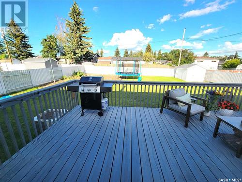 5023 Tribune Street, Macklin, SK - Outdoor With Deck Patio Veranda