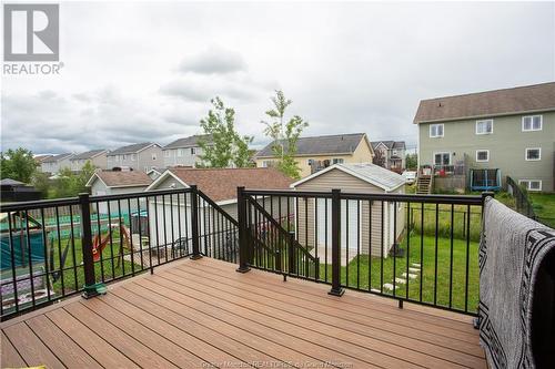 40 Trellis Crt, Moncton, NB - Outdoor With Deck Patio Veranda With Exterior