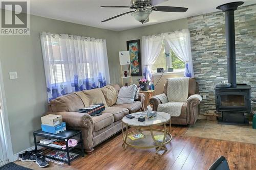 J1 Mahers Road, Brigus Junction, NL - Indoor Photo Showing Living Room With Fireplace