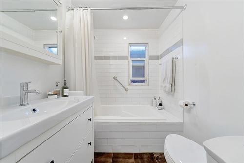 Virtually Staged - 88 Gibson Avenue, Hamilton, ON - Indoor Photo Showing Bathroom