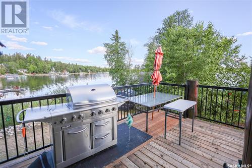 105 Janice Place, Emma Lake, SK - Outdoor With Body Of Water With Deck Patio Veranda With Exterior