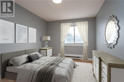 Virtual Stage Bedroom2 - 320 Traynor Avenue Unit# 16, Kitchener, ON - Indoor Photo Showing Bedroom