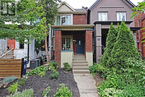 75A Garden Avenue, Toronto, ON - Outdoor With Facade