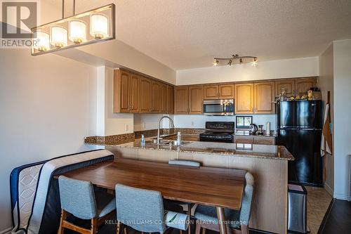 502 - 47 Caroline Street N, Hamilton, ON - Indoor Photo Showing Kitchen With Double Sink