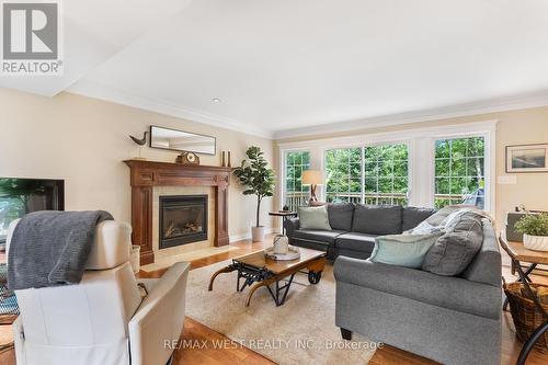 75 Kenwood Hills Drive, North Bay, ON - Indoor Photo Showing Living Room With Fireplace