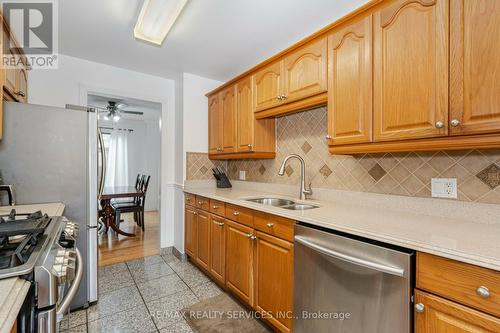 46 Royal Palm Drive, Brampton, ON - Indoor Photo Showing Kitchen With Double Sink