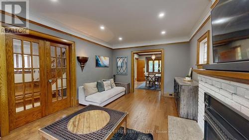 185 High Park Avenue, Toronto, ON - Indoor With Fireplace