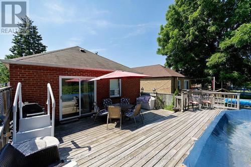 241 Ellington Drive, Toronto, ON - Outdoor With In Ground Pool With Deck Patio Veranda With Exterior