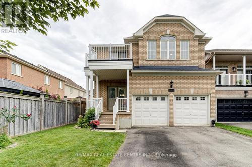 20 Windswept Trail, Brampton, ON - Outdoor With Balcony With Facade