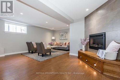 9 Couples Court, Barrie, ON - Indoor With Fireplace