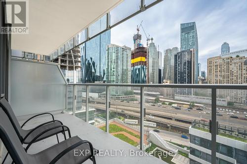 1107 - 28 Freeland Street, Toronto, ON - Outdoor With Balcony