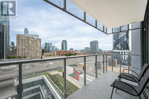 1107 - 28 Freeland Street, Toronto, ON - Outdoor With Balcony With View