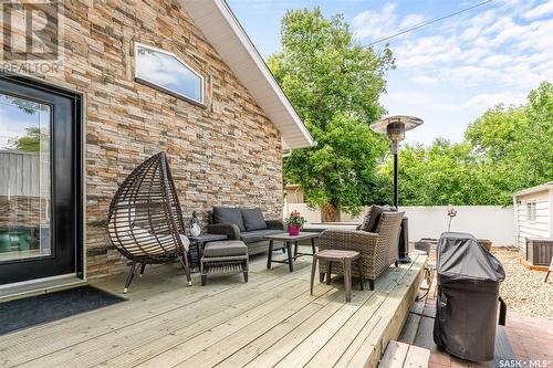 204 Athabasca Street W, Moose Jaw, SK - Outdoor With Deck Patio Veranda With Exterior