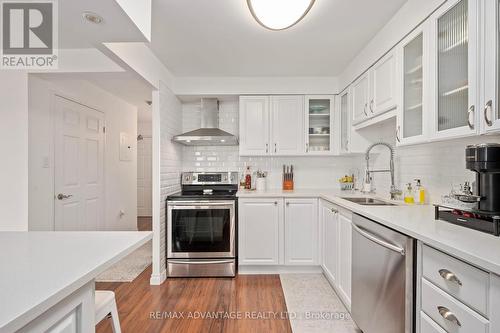 2501 - 323 Colborne Street, London, ON - Indoor Photo Showing Kitchen With Double Sink With Upgraded Kitchen