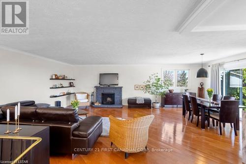 688 Westmount Hills Drive E, London, ON - Indoor Photo Showing Other Room With Fireplace