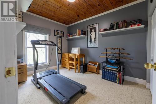 5848 Douglas Line, Plympton-Wyoming, ON - Indoor Photo Showing Gym Room