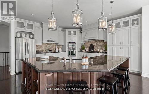 4 Calistoga Drive, Whitby, ON - Indoor Photo Showing Kitchen With Stainless Steel Kitchen With Upgraded Kitchen