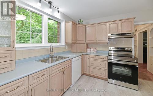102 Freemont Avenue, Toronto, ON - Indoor Photo Showing Kitchen With Double Sink