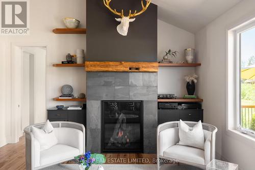 116 Timber Lane, Blue Mountains (Thornbury), ON - Indoor Photo Showing Other Room With Fireplace