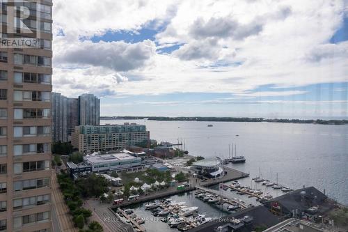 2401 - 270 Queens Quay W, Toronto, ON - Outdoor With Body Of Water With View