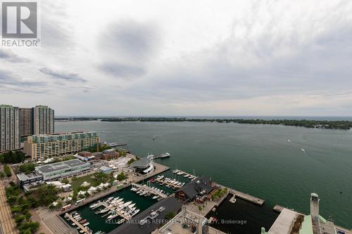 2401 - 270 Queens Quay W, Toronto, ON - Outdoor With Body Of Water With View