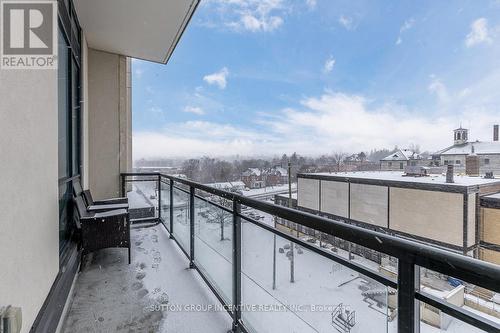 304 - 111 Worsley Street E, Barrie, ON - Outdoor With Balcony With View With Exterior