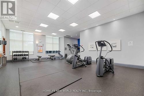 2302 - 35 Bales Avenue, Toronto, ON - Indoor Photo Showing Gym Room