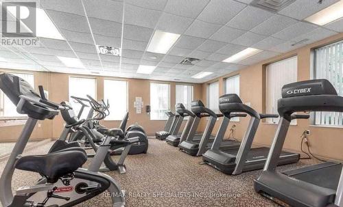 202 - 4879 Kimbermount Avenue S, Mississauga, ON - Indoor Photo Showing Gym Room
