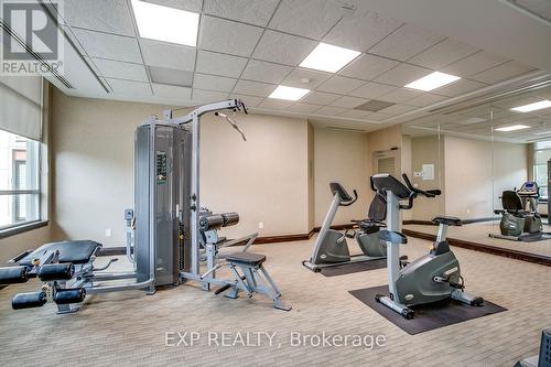 206 - 3504 Hurontario Street, Mississauga, ON - Indoor Photo Showing Gym Room