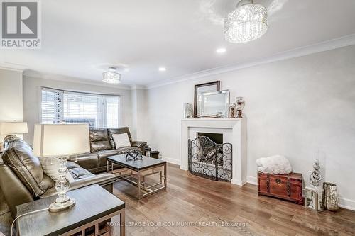 18 Western Skies Court, Vaughan (East Woodbridge), ON - Indoor Photo Showing Living Room With Fireplace