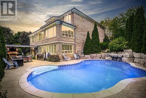 18 Western Skies Court, Vaughan (East Woodbridge), ON - Outdoor With In Ground Pool