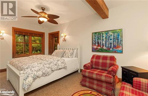 1622 West Shore Rd, Dysart, ON - Indoor Photo Showing Bedroom