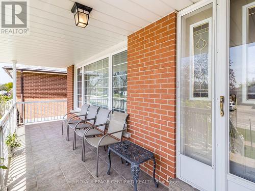 314 Centre Street N, Brampton, ON - Outdoor With Deck Patio Veranda With Exterior