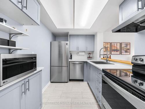 204-725 King St W, Toronto, ON - Indoor Photo Showing Kitchen With Stainless Steel Kitchen