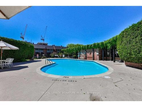 204-725 King St W, Toronto, ON - Outdoor With In Ground Pool With Backyard