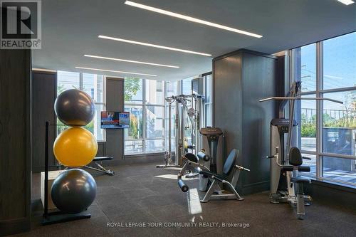 2128 - 5 Mabelle Avenue, Toronto, ON - Indoor Photo Showing Gym Room
