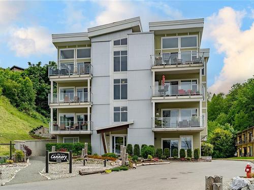 404-1838 Cowichan Bay Rd, Cowichan Bay, BC - Outdoor With Balcony With Facade