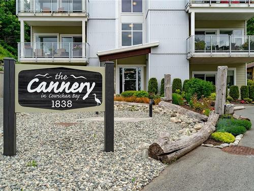 404-1838 Cowichan Bay Rd, Cowichan Bay, BC - Outdoor With Balcony